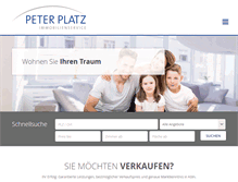 Tablet Screenshot of peter-platz.de